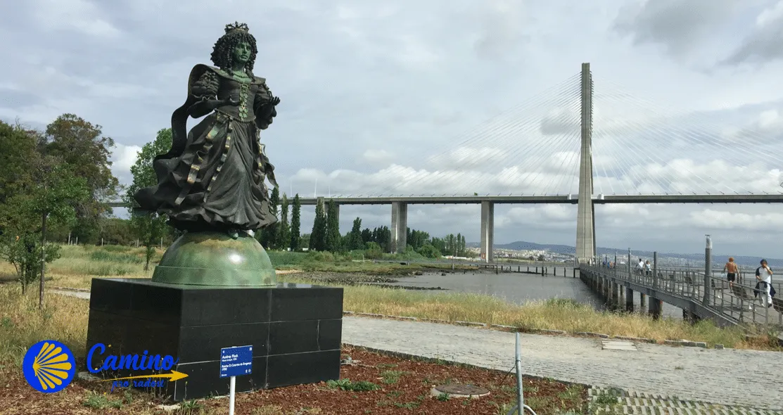 Historické město na trase Portugalské cesty do Santiaga