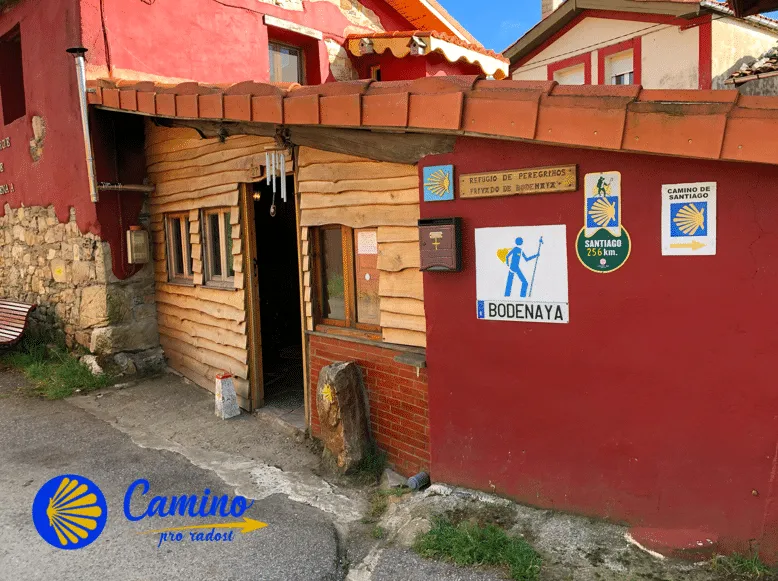 Albergue Bodenaya na trase Camino Primitivo